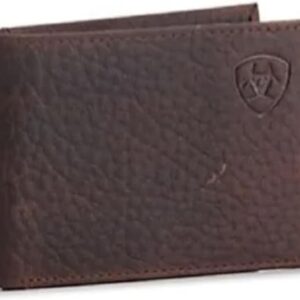 Ariat Bifold Shield Logo Brown A3547602