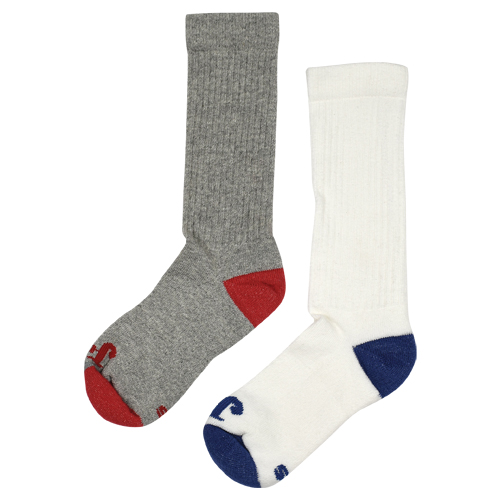 JUSTIN YOUTH R/B OTC SOCK 2 COLOR PACK