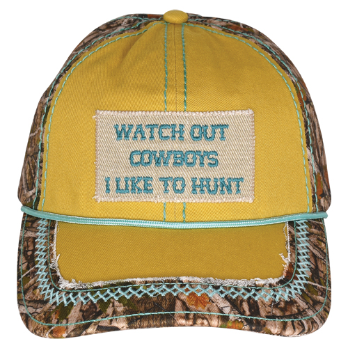 CATCHFLY BASEBALL CAP WATCH OUT COWBOYS