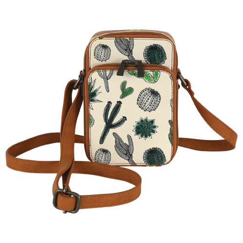 CATCHFLY ESSENTIALS CAMERA BAG WATERCOLOR CACTUSES