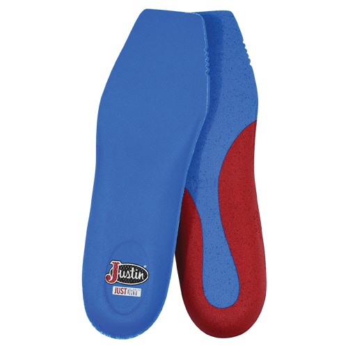 MED JUSTIN PERFORMANCE INSOLE SQUARE TOE BLUE