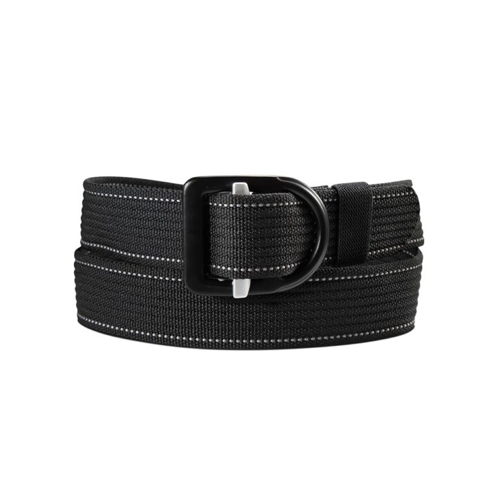 ARIAT Men's Work Web Belt, Heavy-Duty Polyester, Matte Buckle, Black, L