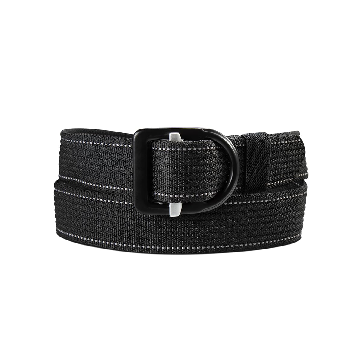 ARIAT Men's Work Web Belt, Heavy-Duty Polyester, Matte Buckle, Black, L