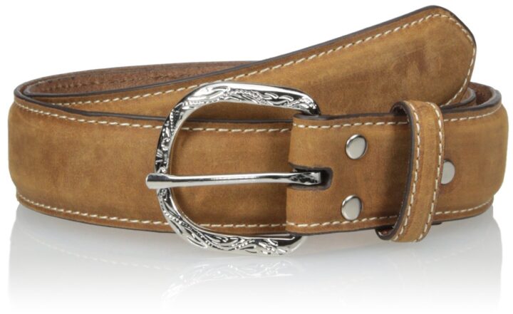 Nocona Men's Distressed Basic Buckle, Medium Brown, 32