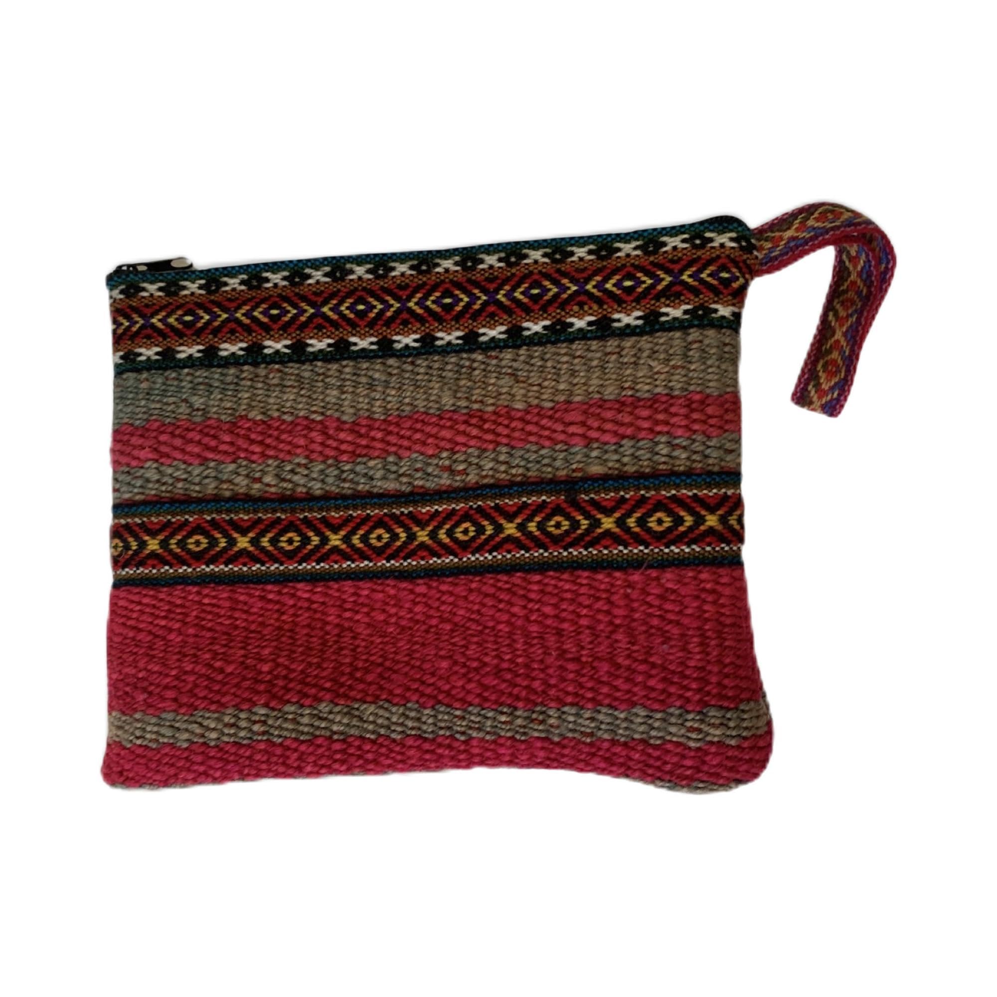 Peru Coin Purse: Handmade Small Embroidered Change Pouch for Women - Colorful, Ethnic, Eco Friendly & Sustainable (1)