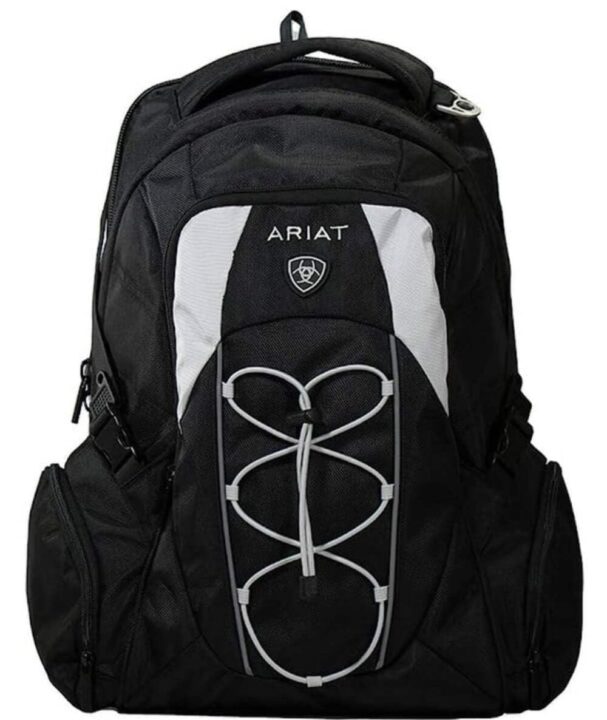 ARIAT Unisex Adult Logo Backpack, Multicolored (Aztec), One Size