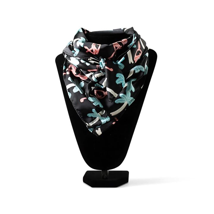 ARIAT Neon Flamingos Print Wild Rag
