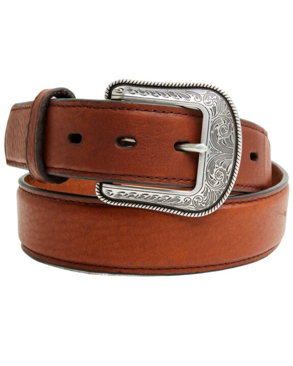 3D 1 1/2" Dark Brown Men's Western Basic Belt