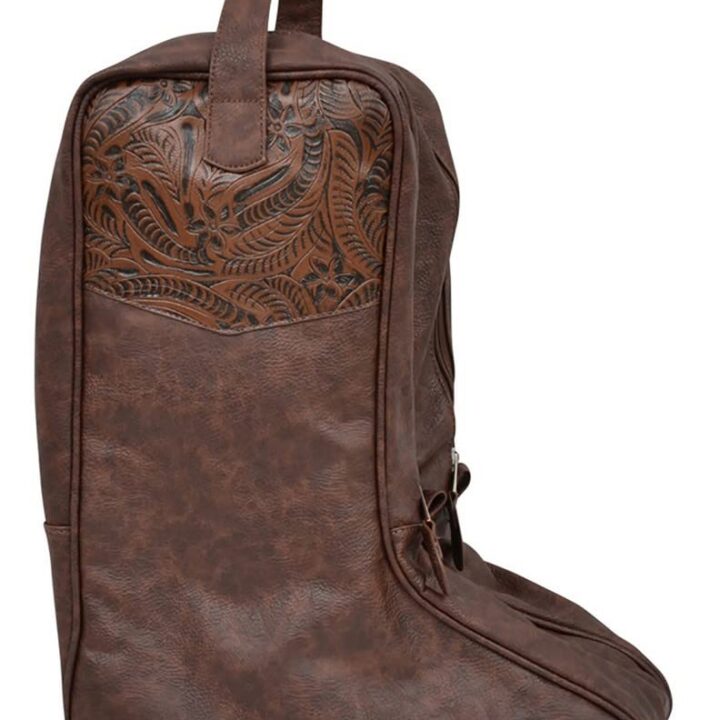 Justin Brown Boot Bag Brown 13.75in x 8in x 17.25in