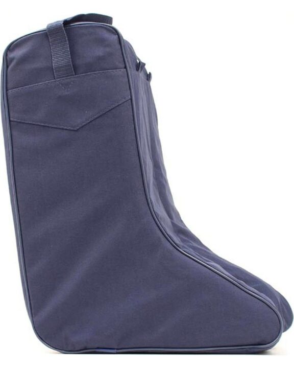 M&F Western Products 04114 Adult's Boot Bag w/ Twin Zipper Navy One Size