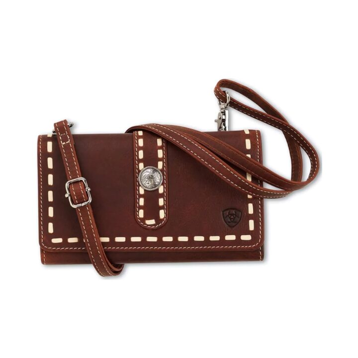 ARIAT Women's Teagan Leather Crossbody Wallet
