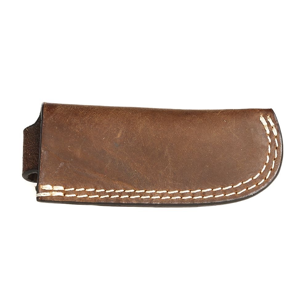 Western Fashion Tack Leather Distressed Brown Knife Sheath KS172