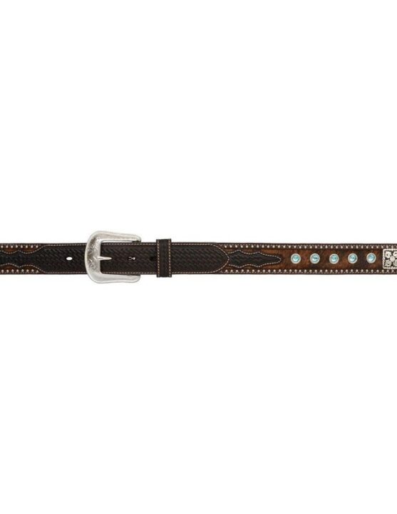 3D 1 1/2" Dark Brown Men's Western Fashion Belt