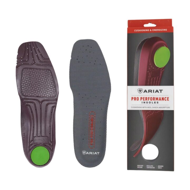 ARIAT Womens Pro Performance Wide Square Toe Insole Heel Shock Pad Multicolor A10032211