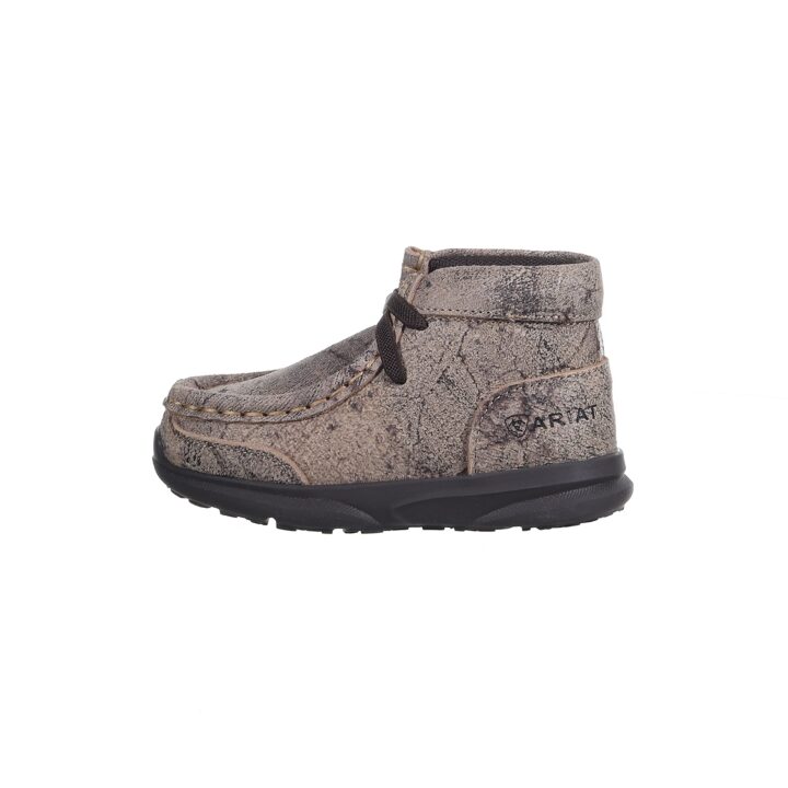 ARIAT Toddler Boys’ Lil’ Stompers Dayton Casual Shoes, Natural, Size 04