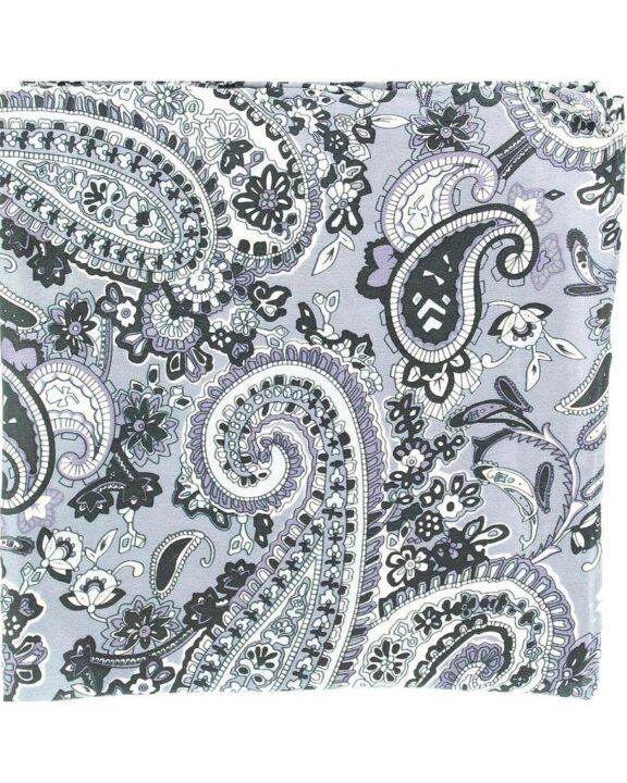 M&F Western Products Silk Paisley Wild Rag, 33"x33"