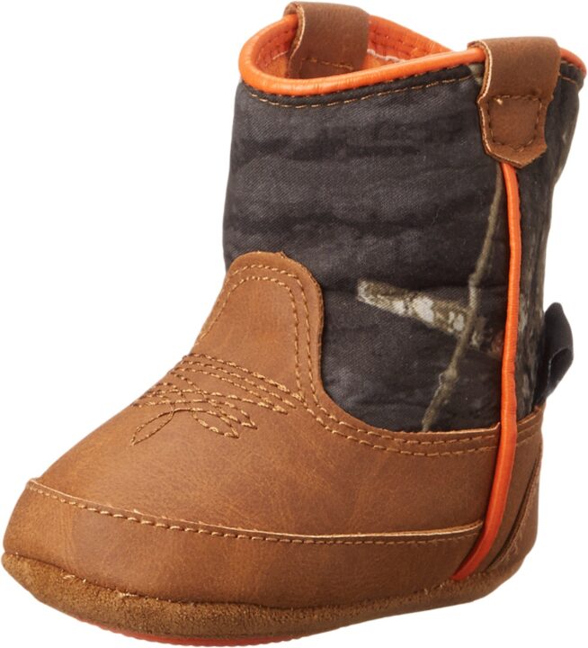 M&F Western Baby Boy's Baby Bucker Gunner (Infant/Toddler) Orange 0 Infant M