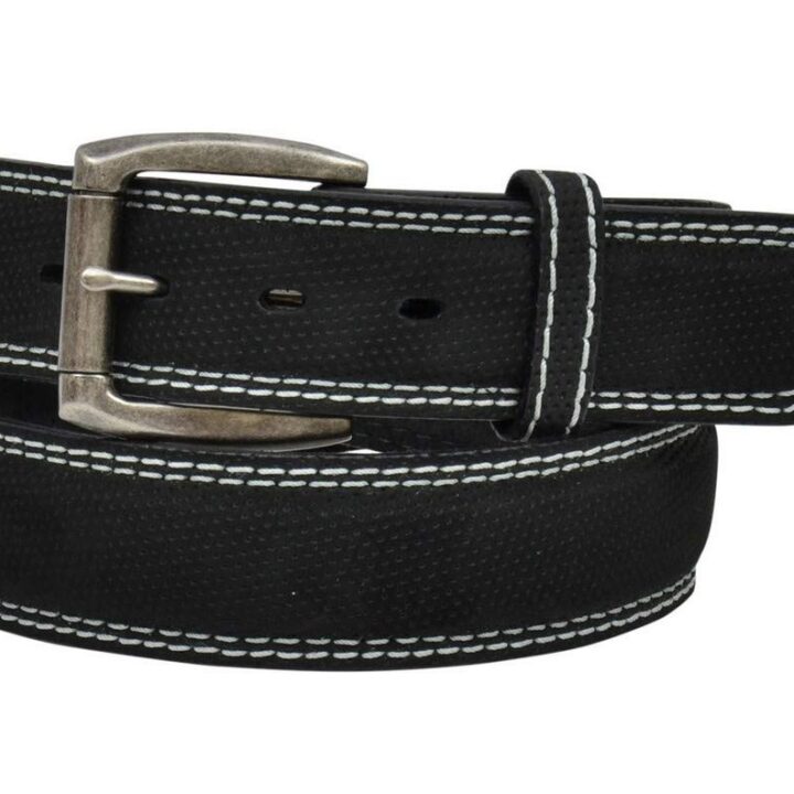 3D 1 1/2" Black Men's Western Basic Belt
