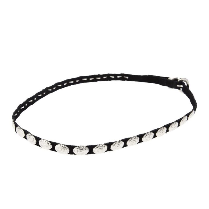 M&F Western Products Men's Suede Leather Hat Band Black One Size