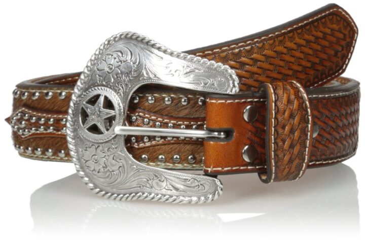 Nocona Men's Pro Star Buckle, Tan, 32