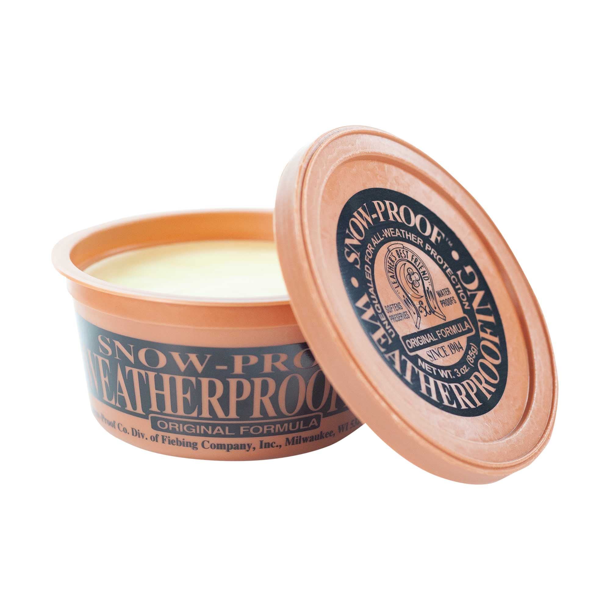 Fiebing's Snow Proof Original Weatherproofing Paste, 3 oz