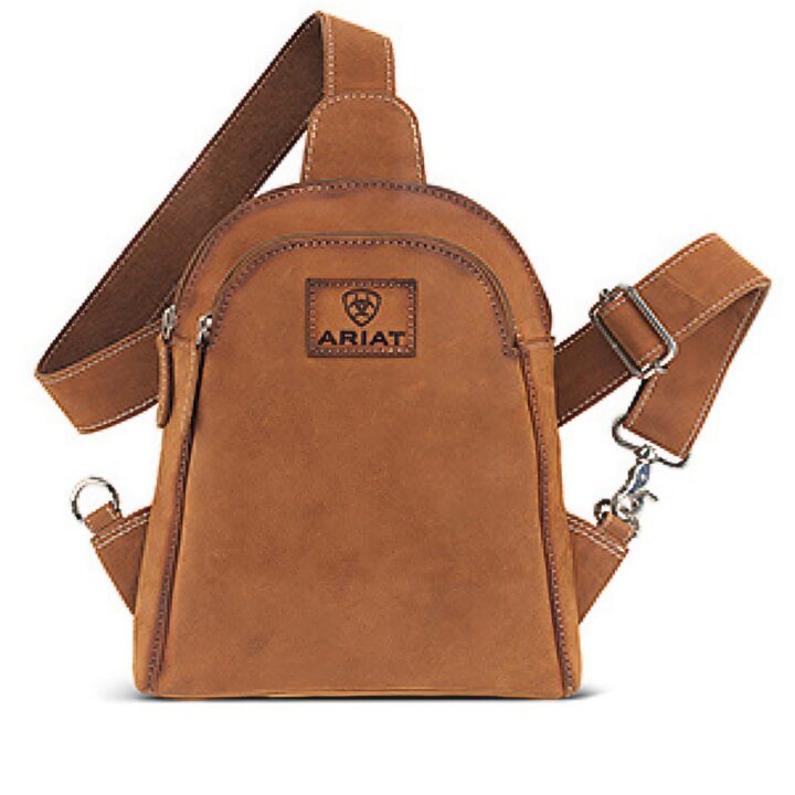 ARIAT Women's Gwen Slingbag Handbag, Brown, One Size