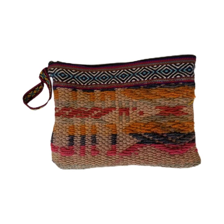 Peru Coin Purse: Handmade Small Embroidered Change Pouch for Women - Colorful, Ethnic, Eco Friendly & Sustainable