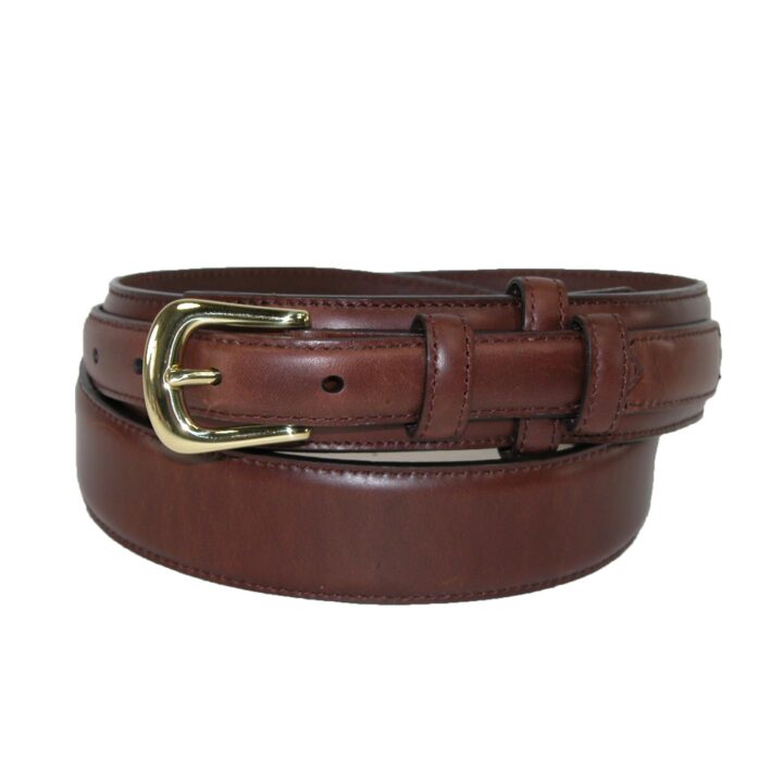 3D 1 3/8" Brown Men's Western Basic Ranger Belt 34