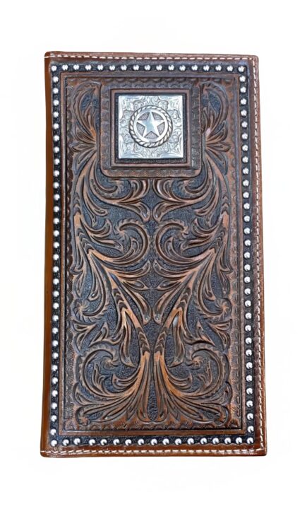 Nocona Men's Square Star Rodeo, Brown, One Size