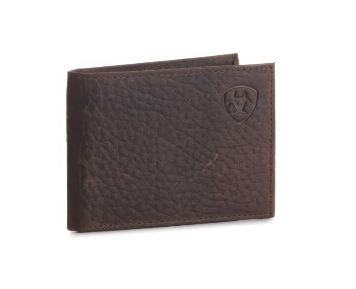 ARIAT Bifold Shield Logo Brown