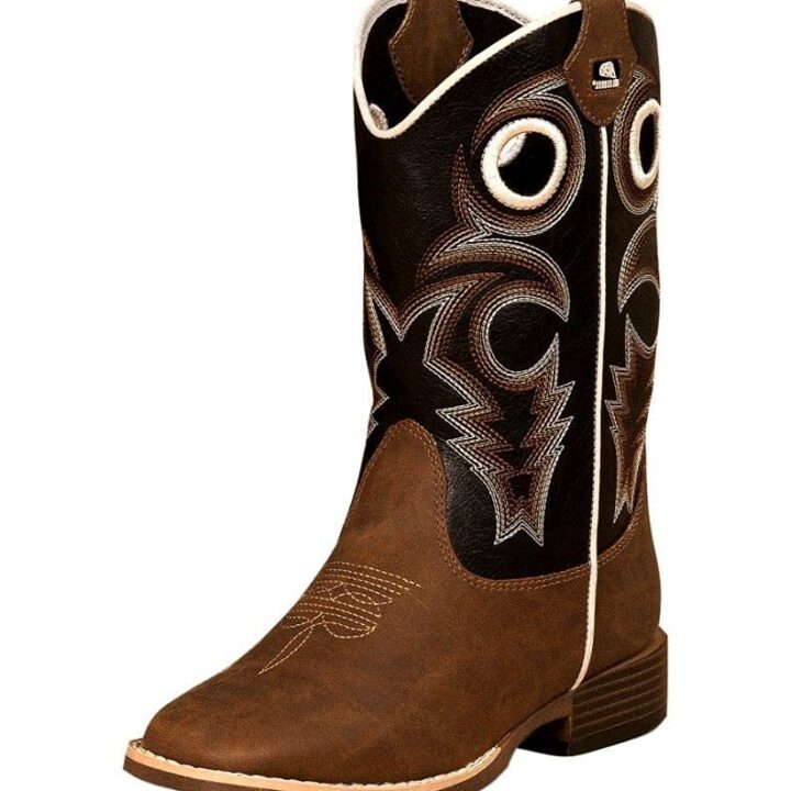 M&F Western Boy's Trace (Toddler/Little Kid) Brown/Black US 13 Little Kid M