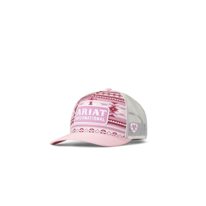 ARIAT Ladies Cap with Southwestern Pattern - Pink