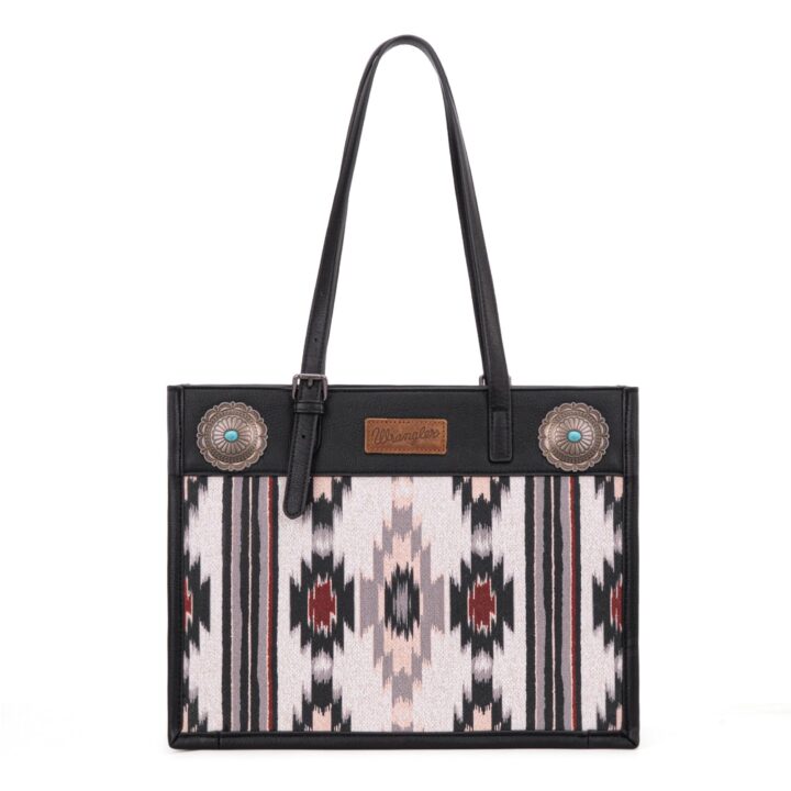 Montana West Wrangler Purses and Handbags for Women Tote Bag Vintage hand-woven Boho Aztec Bag Western Purses for Women WG54-8317TN