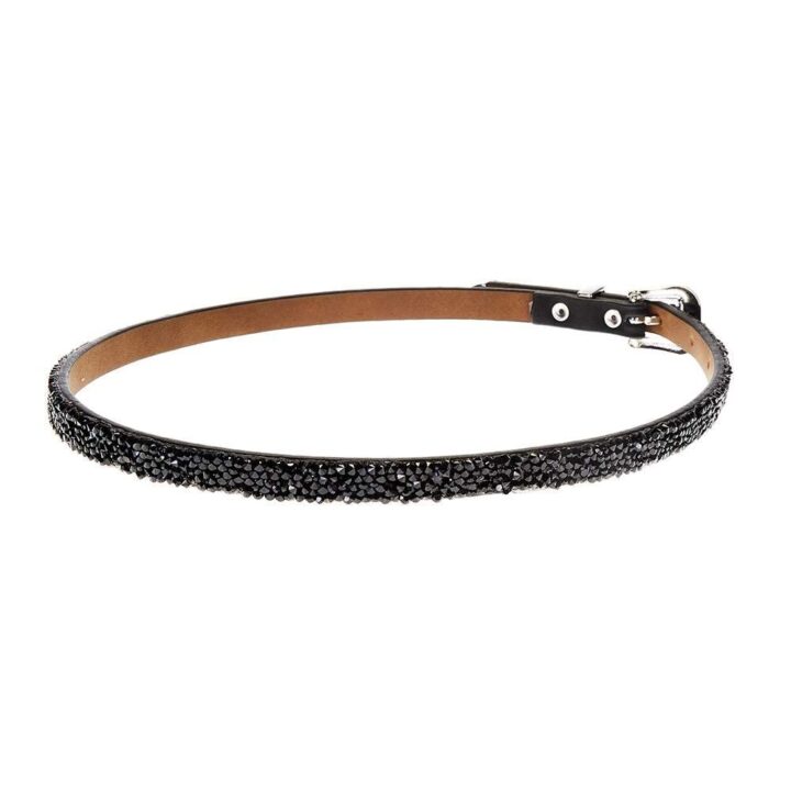 M&F Western M&F Alamo Black 7/16" Sparkle Hat Band Black