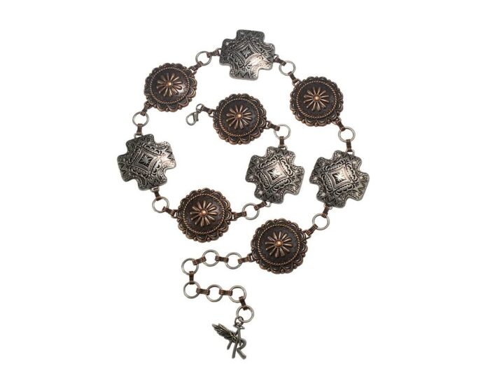 Angel Ranch Western Belt Womens Conchos Cross L Multi-Color D140010697