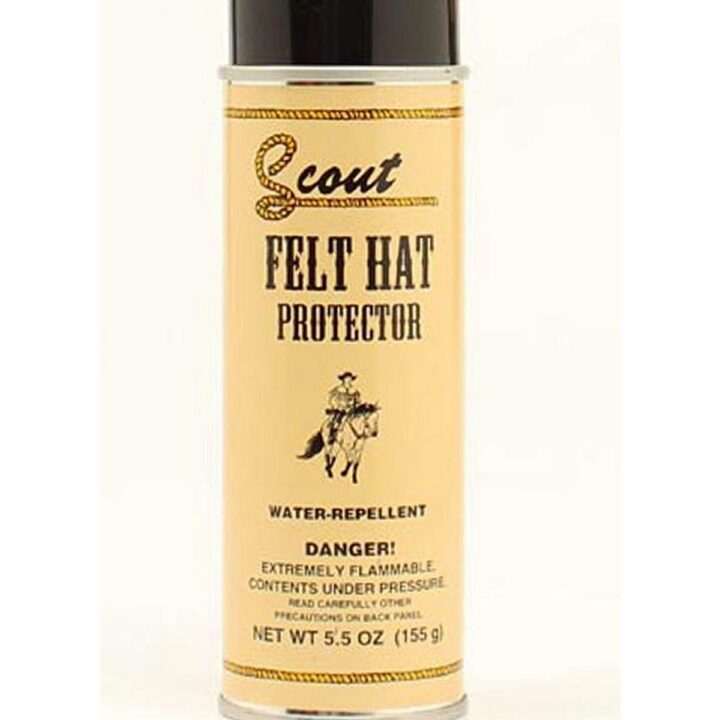 Scout Boot Care Twister Felt Hat Rain and Stain Protector Spray Clear