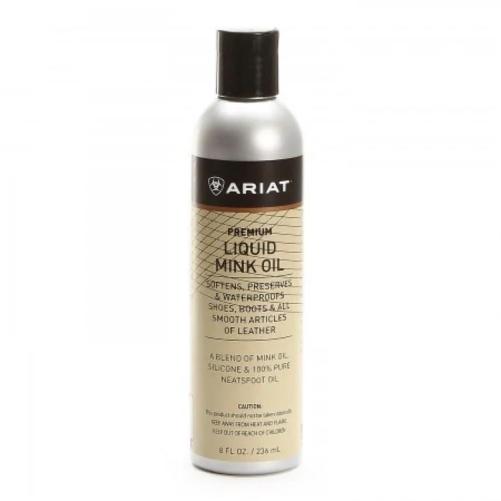 Ariat Liquid Mink Oil,Beige,One Size