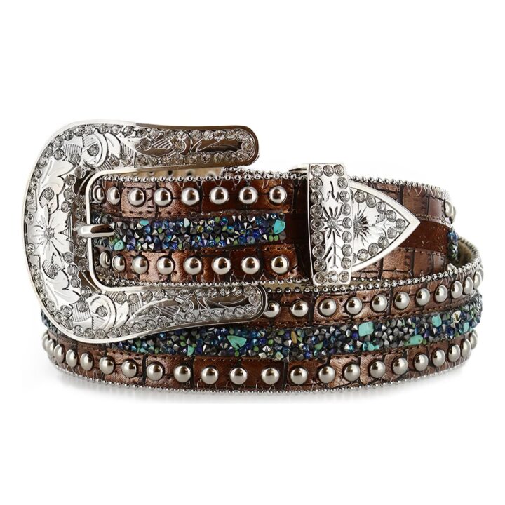 Angel Ranch 1 1/2 Brown Ladies' Fashion Belt