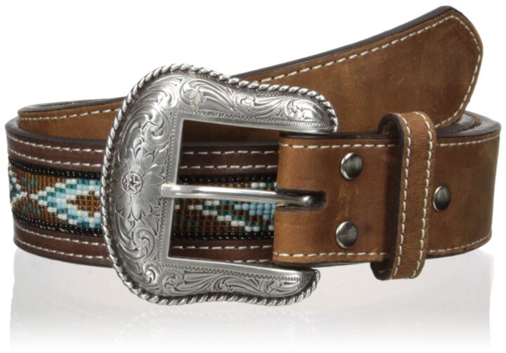 Nocona Men's Old School Blue Bead, Medium Brown, 36