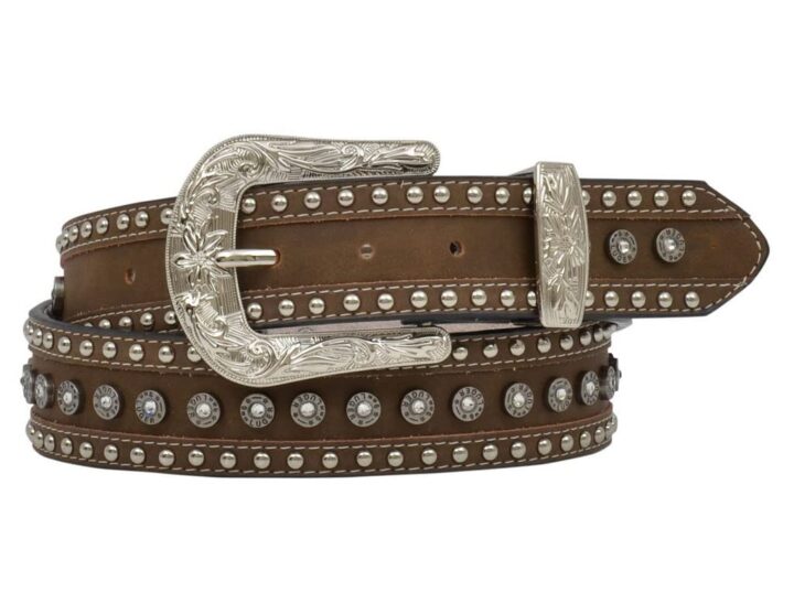 Angel Ranch 1 1/2" Brown Ladies' Fashion Belt