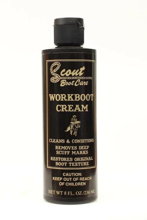 M&F Western 3918 Scout Workboot Cream - 8 oz